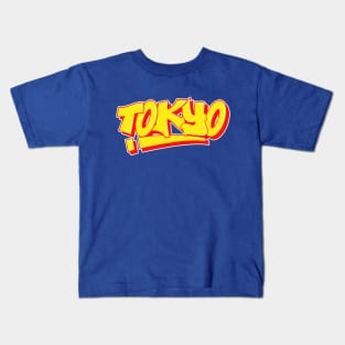 Tokyo Graffiti Art Kids T-Shirt